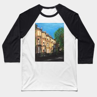 Edinburgh, Belgrave Place Baseball T-Shirt